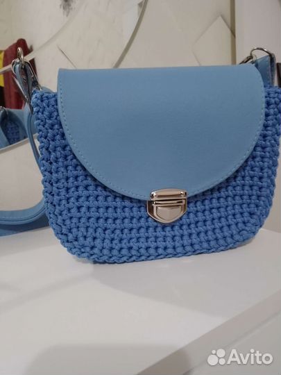 Вязаные сумочки ручной работы