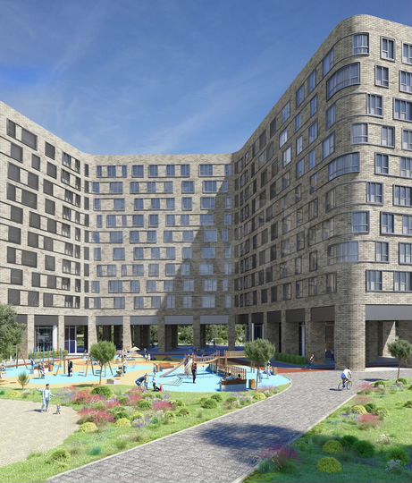 Апартаменты-студия, 35,4 м², 2/10 эт.