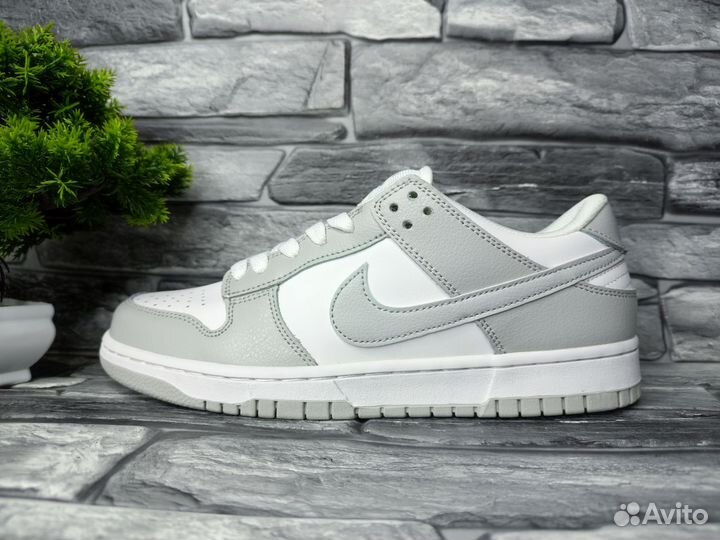 Кроссовки Nike Dunk Low Grey Fog