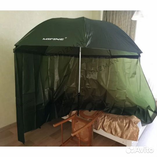 Зонт карповый с тентом