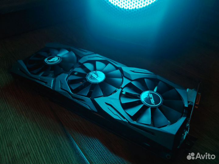 Видеокарта Asus Rog Strix RX480 8gb