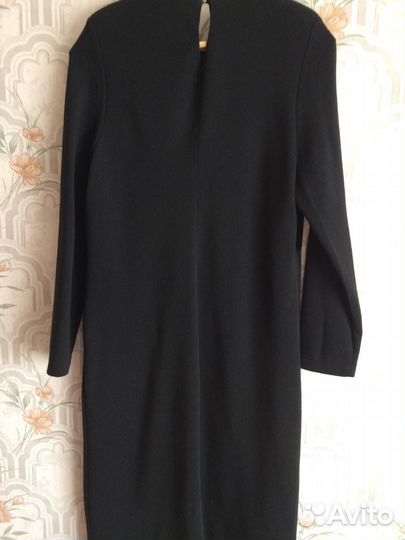 Платье теплое черное, торг