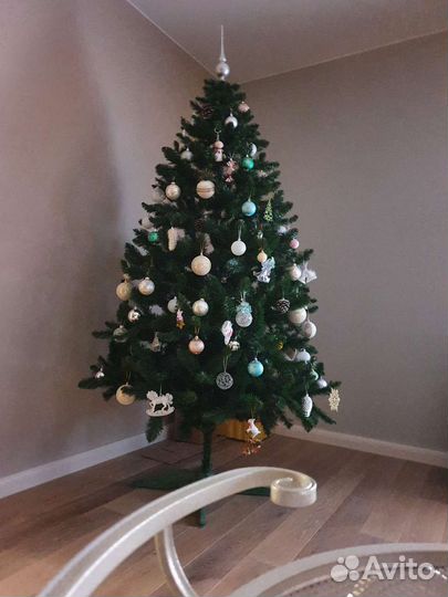Ель искусственная Новогодняя ёлка высота 2,10 м