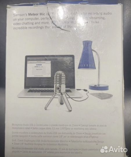 Микрофон Samson Meteor Mic usb