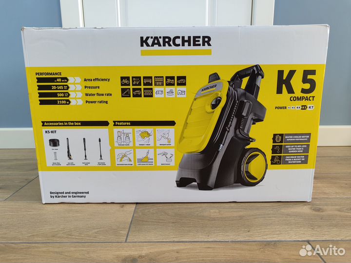 Мойка высокого давления karcher к 5 compact