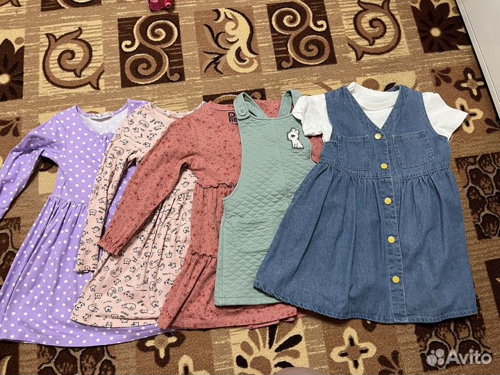 Вещи на девочку пакетом 104-110