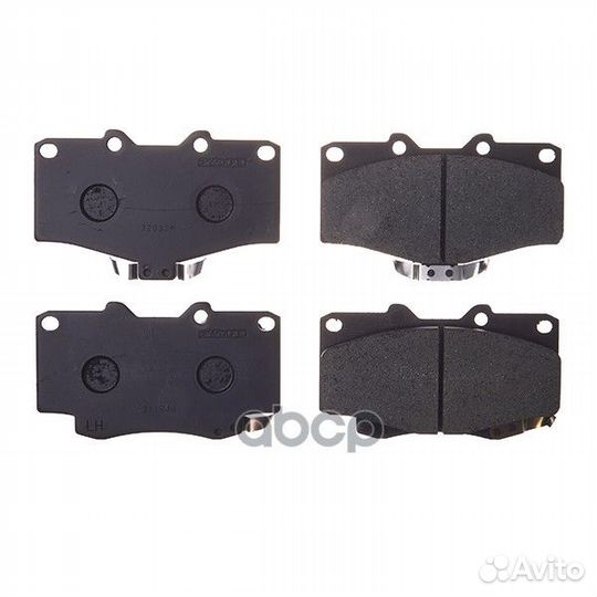 AN-458WK, Колодки торм., akebono AN458WK Akebono