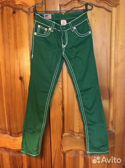 Брюки Джинсы True Religion Оригинал Зеленые