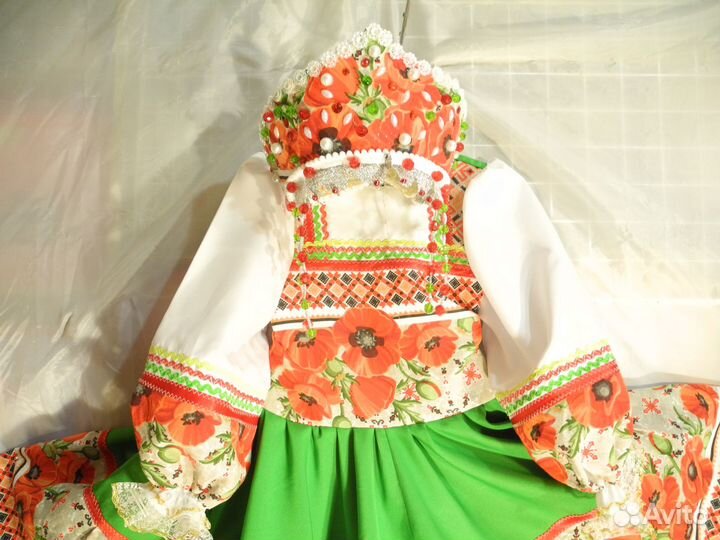 Русский народный костюм для девочки