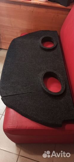 Полка акустическая Гранта liftback 2 овала уширенн