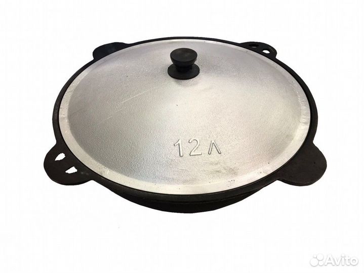 Казан 12 литров. Чугун, Узбекистан (наманган)