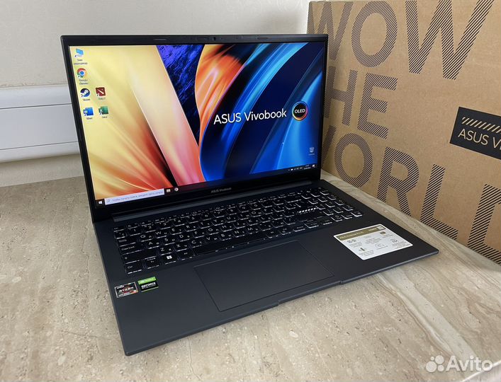 Asus Vivobook Pro 15 (Ryzen 5 5600/ RTX 3050/16гб)
