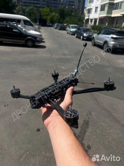 Квaдpокоптеp FPV piranha 7 и 10 ''