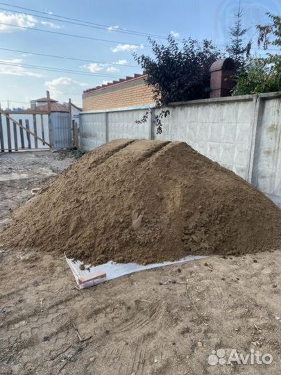 Щебень, песок