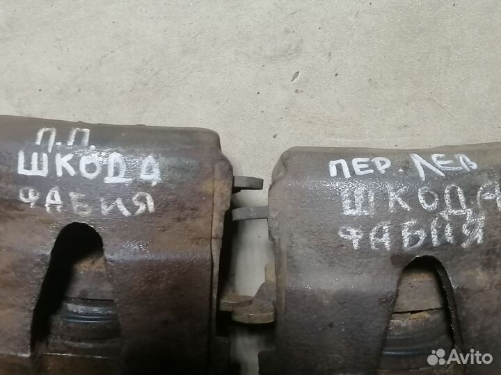 Суппорт тормозной перед. для Skoda Fabia 1999-2007