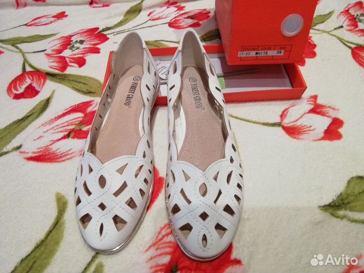 Балетки 39 новые