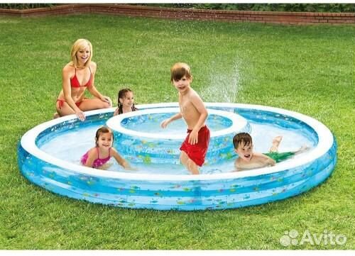 Бассейн Игровой Замок рыбка кит Разные