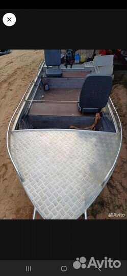 Лодка алюминиевая