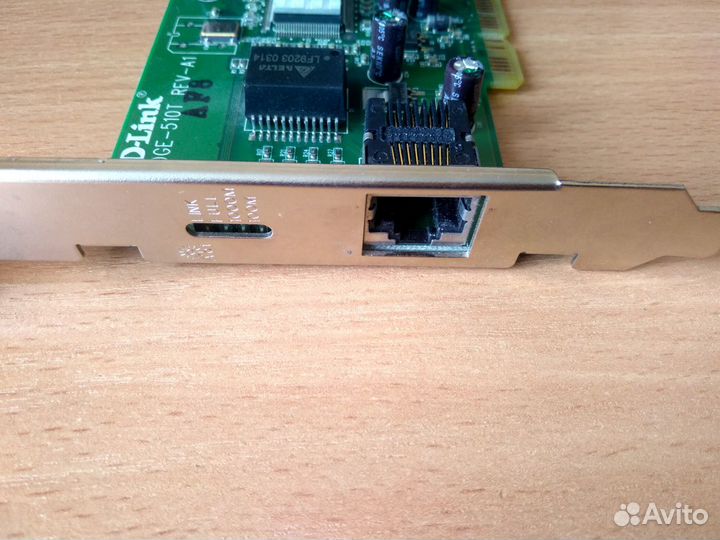 Карта сетевая в ассортименте - 100 Mbit и 1Gb
