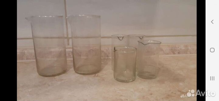 Колба кгп, Вьюрца, чашка Петри, стаканы