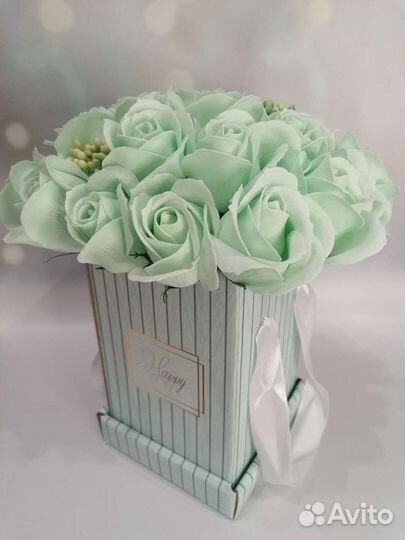 Букет цветов из мыла
