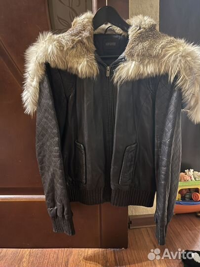 Куртка кожаная