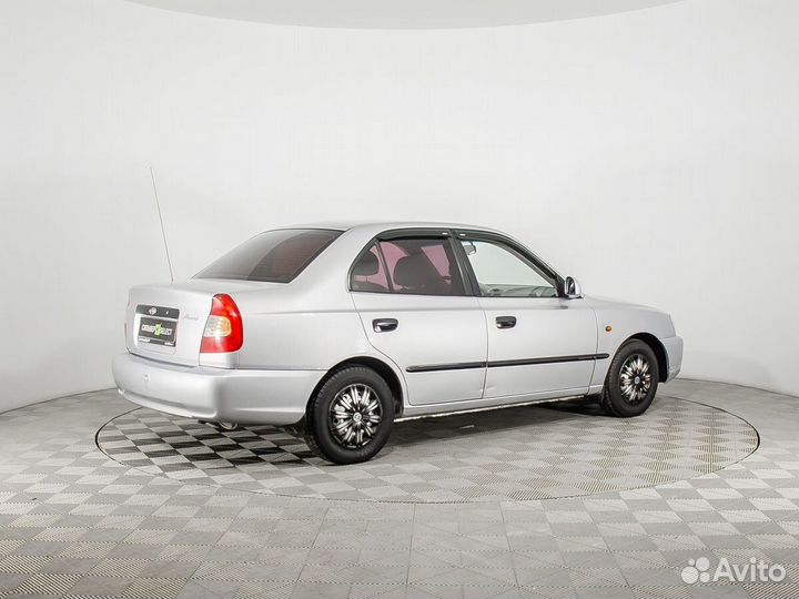 Hyundai Accent 1.5 AT, 2007, 140 108 км