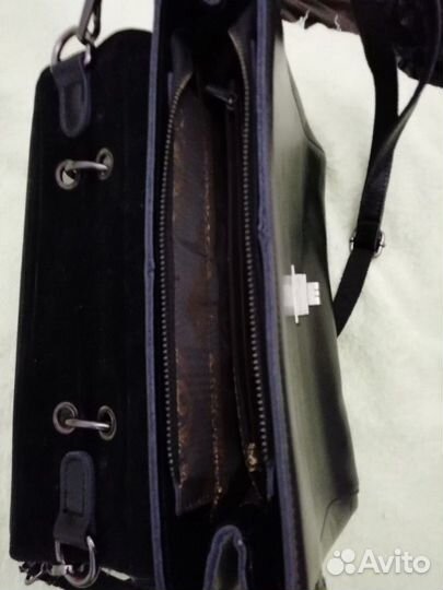 Сумка кросс боди зелёная