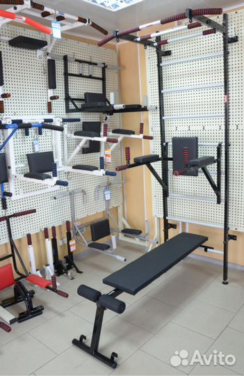 Шведская стенка брусья скамья для пресса усиленная