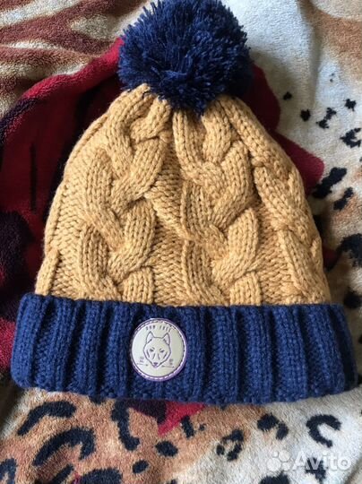 Шапка детская зимняя новая 104-122