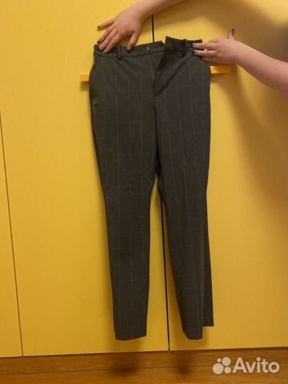 Клетчатые детские брюки