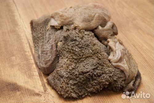 Мясо. Мясные субпродукты для собак