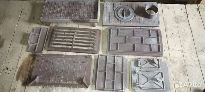 Печь буржуйка чугунная СССР