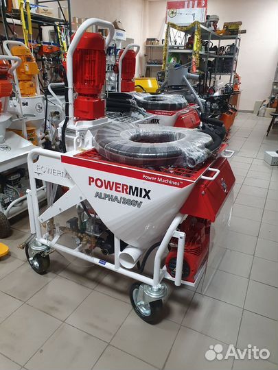 Штукатурная Станция Power Mix Alpha 380 В