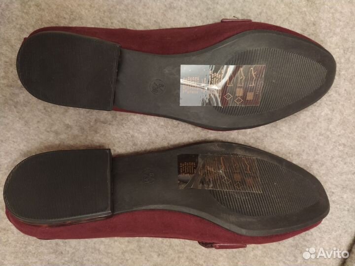 Мокасины новые женские 38 размер экозамша