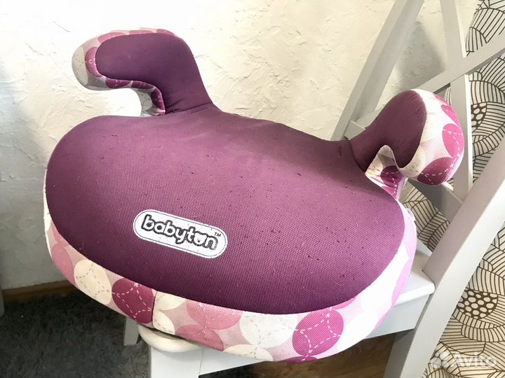 Детский бустер автомобильный isofix