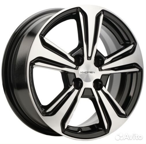 Диски Khomen Wheels KHW1502 (Vesta-Almera) 6,0x15 4x100 ET:50 60.1 Gray