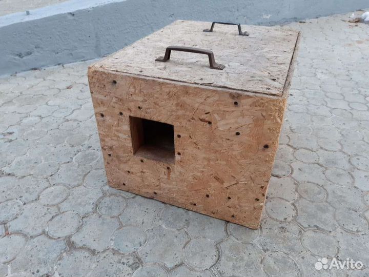 Будка утепленная для кошки