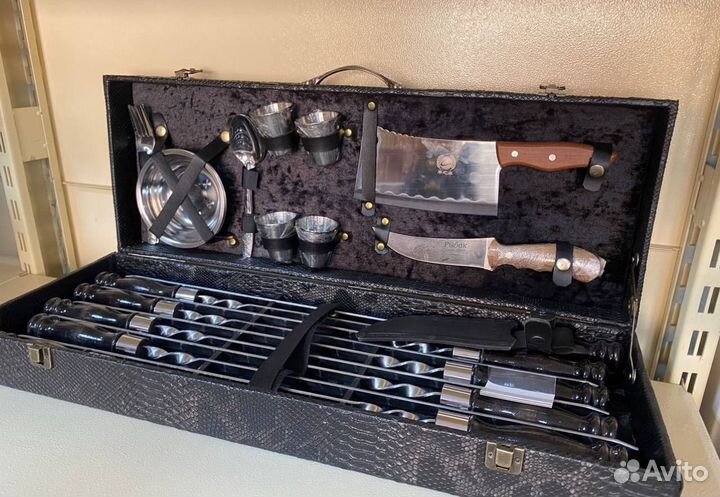 Подарочный набор для мужчины с шампурами