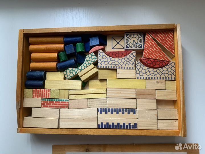 Настольная игра ГДР.Строительный конструктор