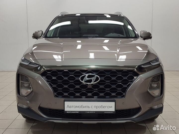 Hyundai Santa Fe 2.2 AT, 2019, 164 000 км