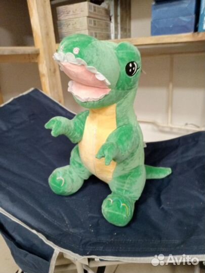 Мягкая игрушка подушка с пледом Дракоша