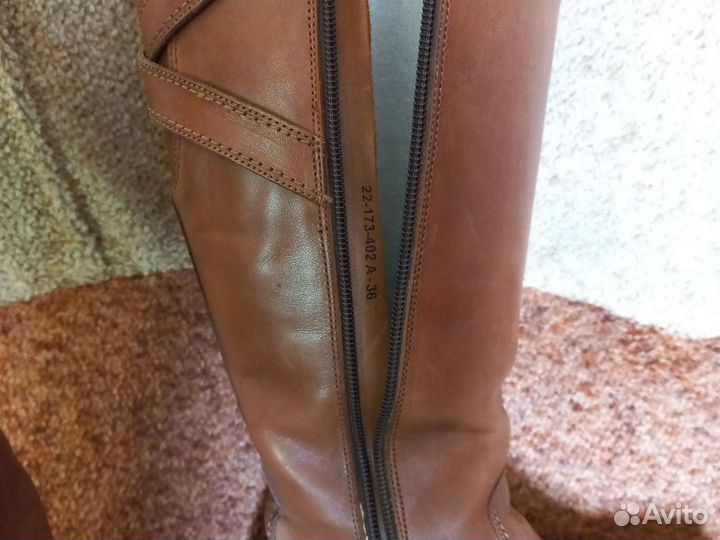 Сапоги женские натуральная кожа 36 размер