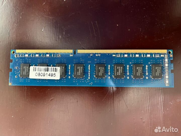 Оперативная память Hunix 4 gb ddr3 1600мгц