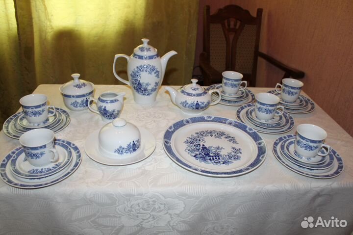 Сервиз чайно-кофейный новый