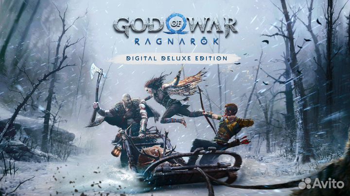 God of war ragnarok Deluxe издание PS4 & PS5