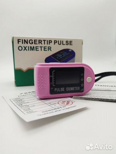 Цифровой пульсоксиметр на палец