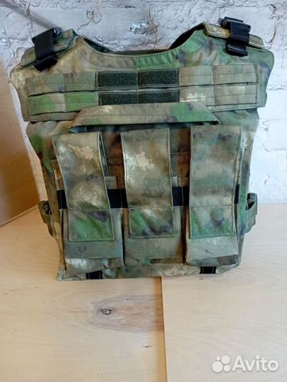 Бронежилет Мох с пластинами