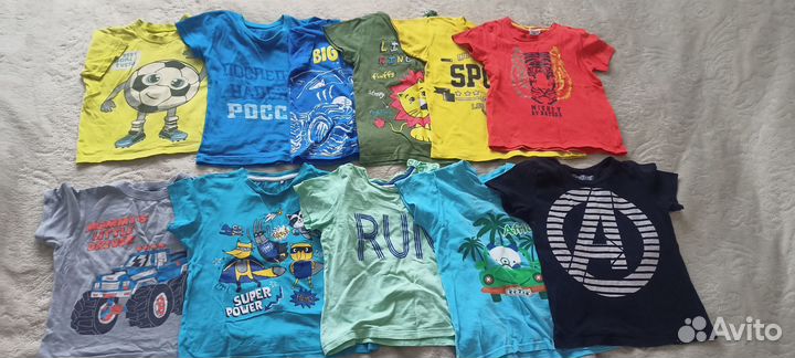 Детские вещи на мальчика пакет