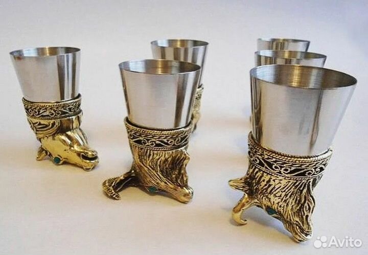 Стопки Рюмки перевёртыши Подарочный набор